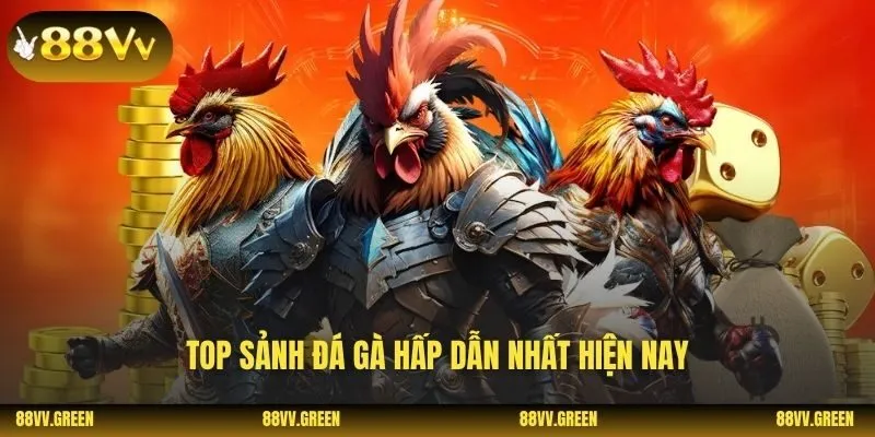 Top sảnh đá gà hấp dẫn nhất hiện nay